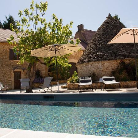 Le Four A Pain, Gite Avec Piscine Et Spa Proche Sarlat Marquay Kültér fotó